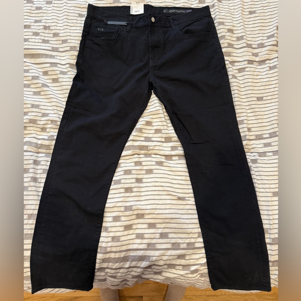 Armani Exchange men’s black jeans